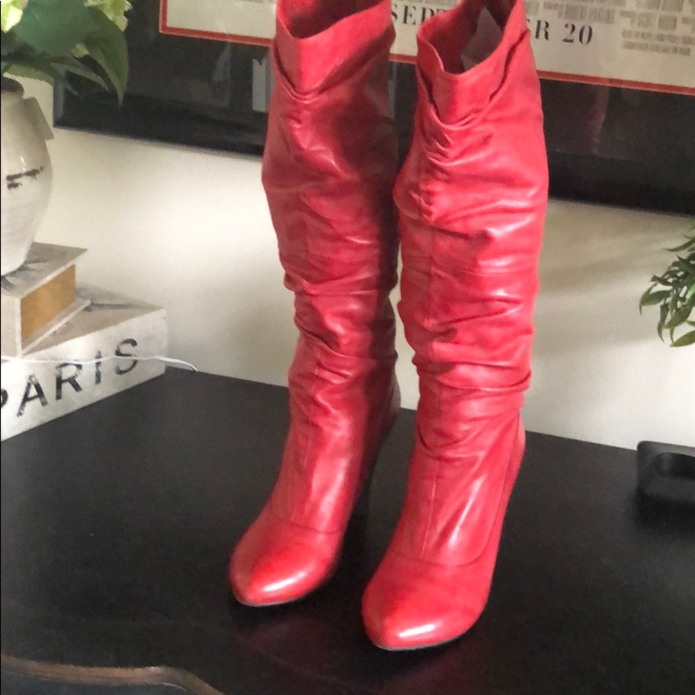 Miz Mooz red boots. New without tags or box
